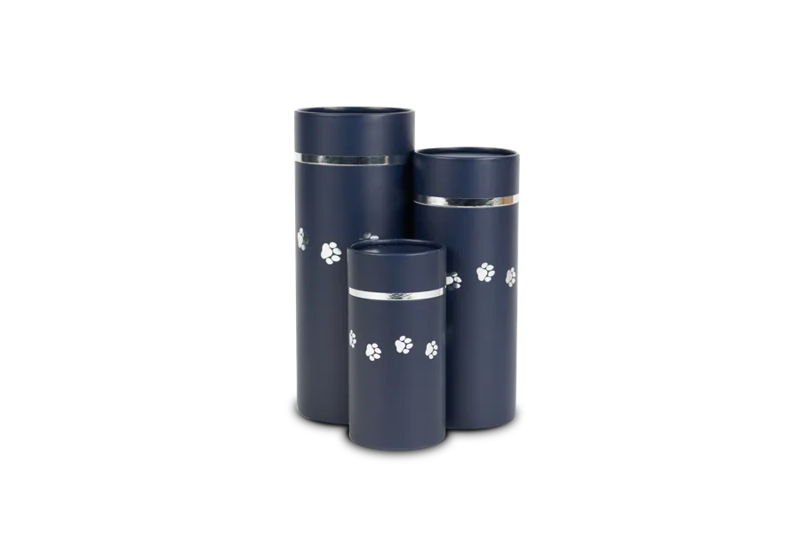 Cardboard scattering tube for pet ashes
