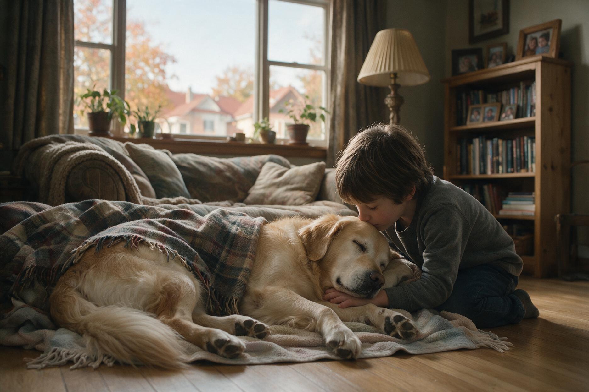 How to Help a Child Say Goodbye to a Pet